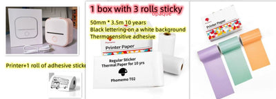 Portable Mini Thermal Label Printer Home - TS Store