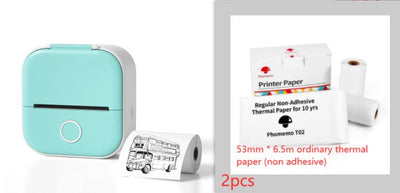 Portable Mini Thermal Label Printer Home - TS Store
