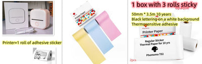 Portable Mini Thermal Label Printer Home - TS Store