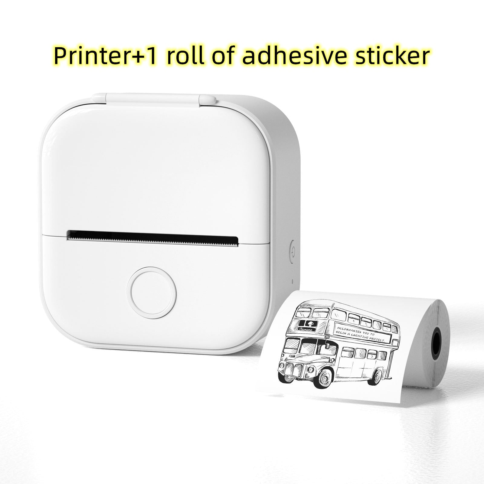 Portable Mini Thermal Label Printer Home - TS Store