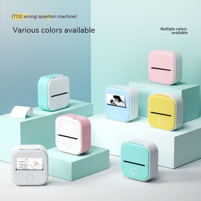Portable Mini Thermal Label Printer Home - TS Store