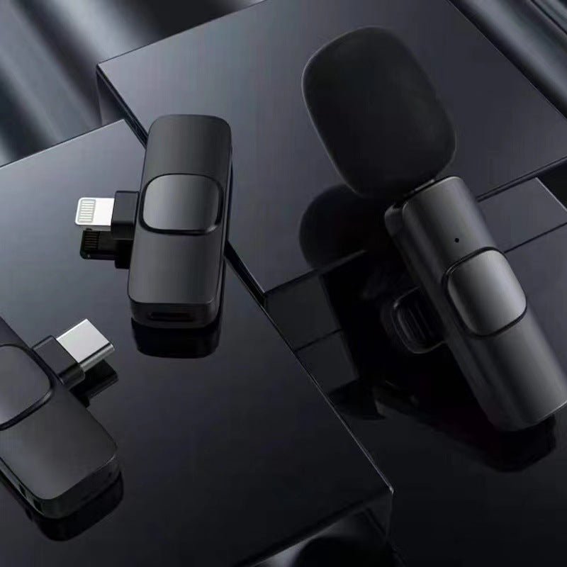 Short Video Shooting Mobile Phone Live Broadcast Wireless Lavalier Microphone - TS Store