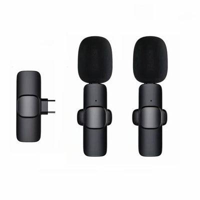 Short Video Shooting Mobile Phone Live Broadcast Wireless Lavalier Microphone - TS Store