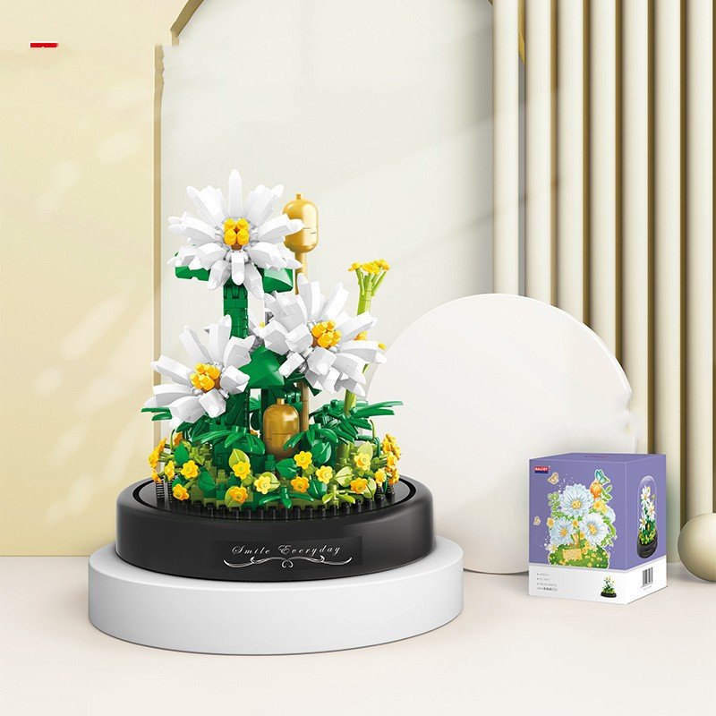 Small Particle Assembly Rose Decoration Toys - TS Store