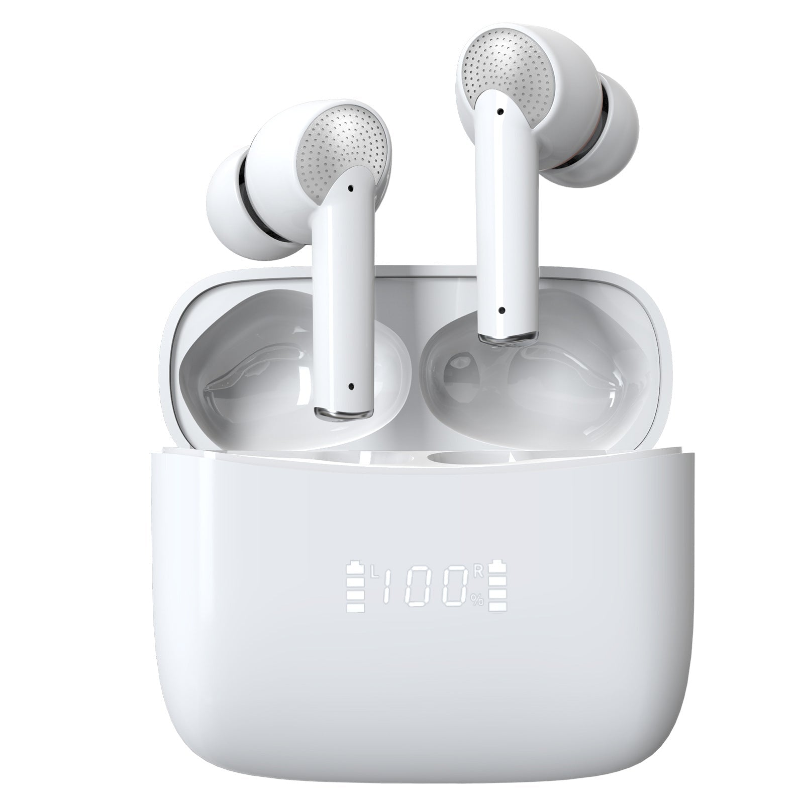 Touch Control Bluetooth Mini Earphones for Sports Music Stereo Digital Display in - ear Wireless Earbuds - TS Store