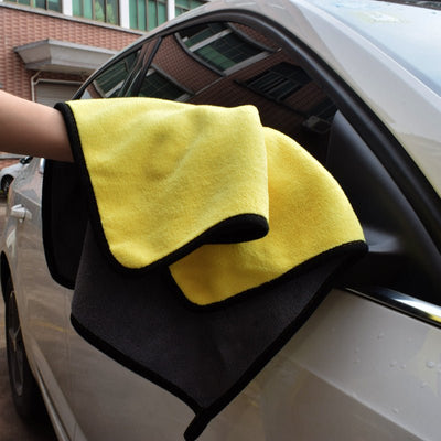 Two - color Couble - sided Car Dual - use Cleaning Car Wash Towel - TS Store