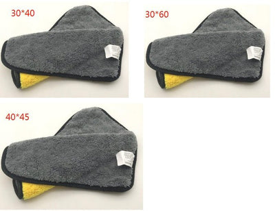 Two - color Couble - sided Car Dual - use Cleaning Car Wash Towel - TS Store