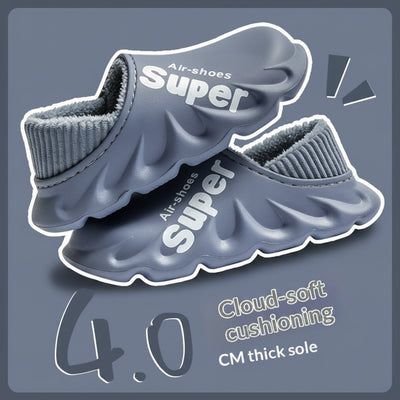 Waterproof Heel - closing Cotton Slippers Warm For Fall And Winter - TS Store