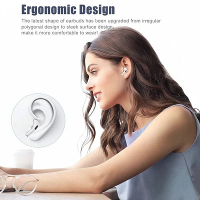 Wireless Bluetooth Earbuds with Microphone and Deep Bass - TS Store