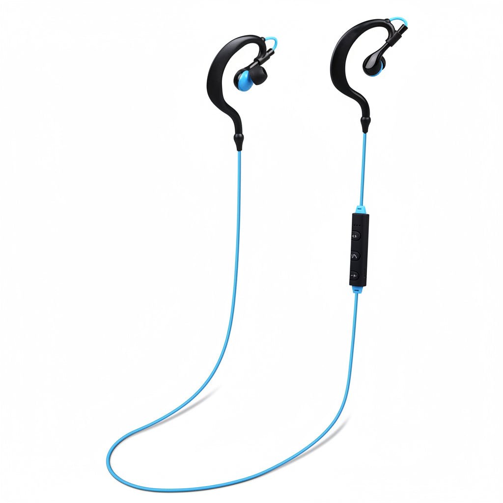Wireless Headsets V4.1 Sport In-Ear Stereo Headphones Sweat-proof Neckband Earbuds With Mic Deep Bass HiFi Earphones For Running Hiking Travel - TS Store