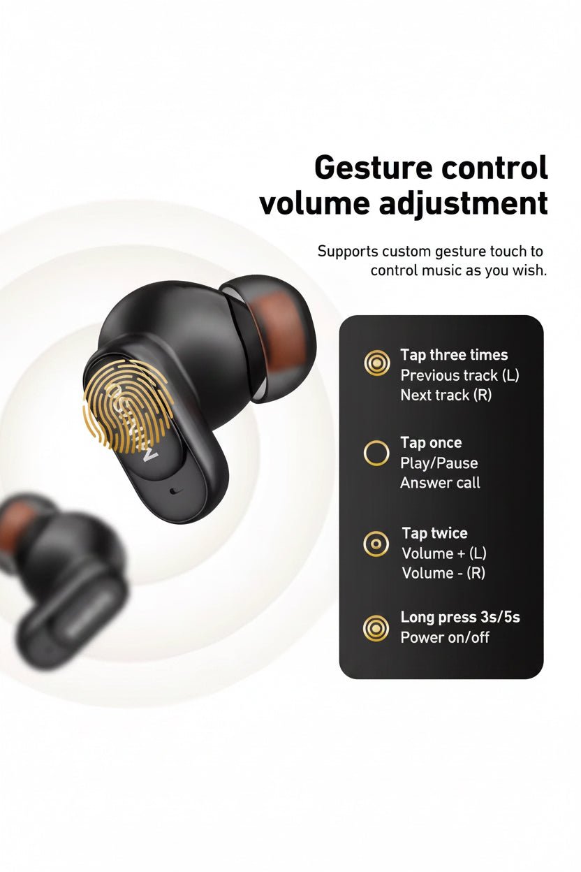 Wireless Noise-canceling Sports Translation Earbuds With Bluetooth Connectivity - TS Store